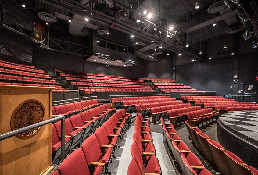 Poly Prep theater interior